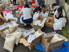 仕分け作業