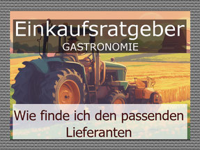 Lieferanten Gastronomie