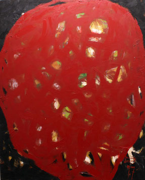 Eduard Bousrd Bangerl, ohne Titel, Mischtechnik / Molino 154 x 127 cm, 1997