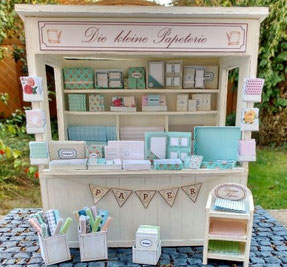 Miniatur-Marktstand 1:12 basteln