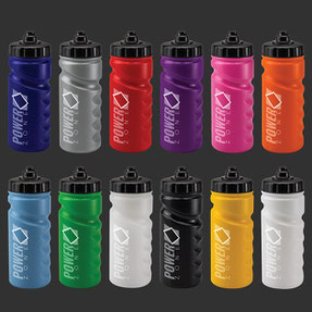 Custom Printed 500ml Finger Grip Sports Bottles