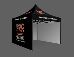 Complete Package Custom Printed Gazebos