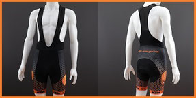 Custom Printed Kids & Youth Cycle Bib Shorts