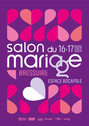 Salon du Mariage à Bressuire 16 et 17 Novembre 2024