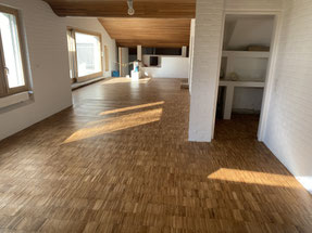 Parkett Bodenleger Bodenbeläge Bern Thierachern Gürbetal Zürcher Holzbau Bern AG Zimmerei Bern