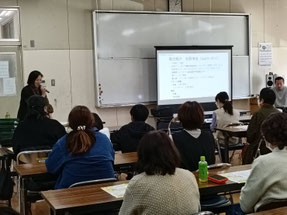 講演会のようす