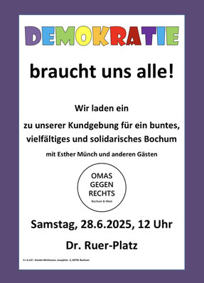Foto: Omas gegen Rechts,  der Omas gegen Rechts