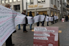 Foto: Ute Jäger, Veranstaltung der OMAS GEGEN RECHTS Bochum & West und des VVN-BdA Bochum