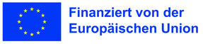 Logo der Europäischen Union mit Schriftzug "Finanziert von der Europäischen Union"