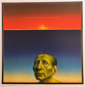 Hausner Rudolf Lithografie Radierung Europäer