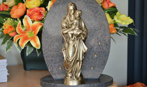 bronze-vierge-enfant-jesus-christ-plaque-funeraire
