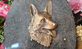 bronze-animaux-de-compagnie-chien-berger-allemand--chat-plaque-funeraire