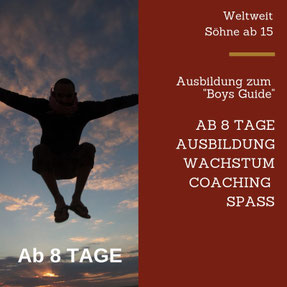 Urlaub Vater Sohn Wochenende Tirol Kitzbühel Ausbildung Weiterbilden Freude Emotionen Erlebnis Abenteuer Vater Sohn Männers Natur Mut Vertrauen Überwindung Spannung Wasser Steine Spaß