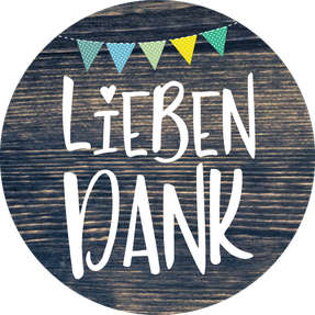 Sticker Geburtskarte Geburtsanzeige
