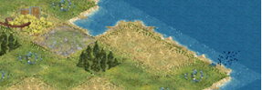 Civ2 (ab 1996): hohe Kantenschärfe