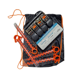 Gazebo Pro Spiral Tether & Ratchet Strap kits