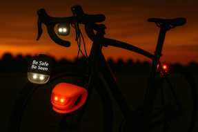 Custom Branded Silicone LED Bike Lights