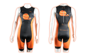 Epic Premium custom youth and junior triathlon suits with lightweight performance fabric and minimal sprint padding.
