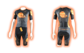 Premium custom printed cycle skinsuits with high-quality aerodynamic fabrics and short sleeve race-ready construction.