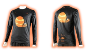 Premium custom printed classic long sleeve cycle jerseys with high-quality performance fabric for cooler riding.