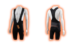 Custom Printed Euro Pro Cycle Bib Shorts