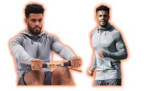 Premium custom printed Active COOL sports zoodies with high-quality performance fabric for running clubs and teams.