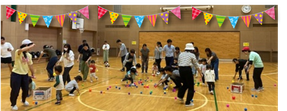（写真）親子でのびのび体育あそび運動会