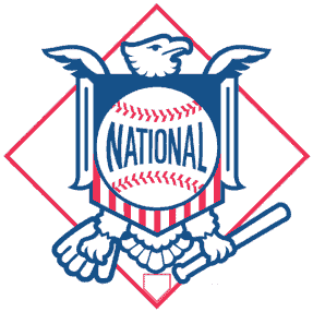 Il primo logo della National League