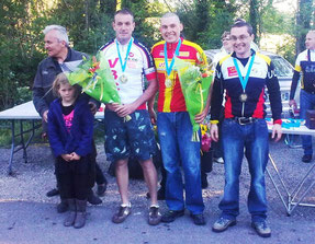 Nicolas, 3ème de la course et premier Gardois