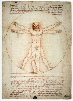 Leonardo da Vinci: Der vitruvianische Mensch