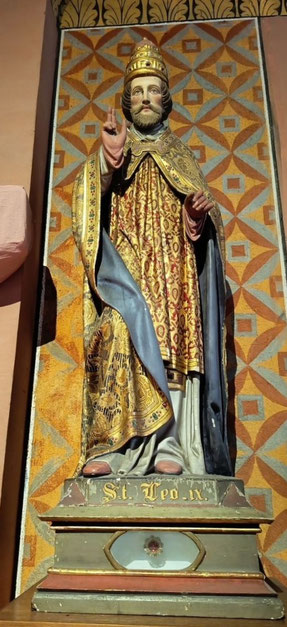 Merci Annie pour la photo partagée.(Saint Léon IX Église de Iguesheim)