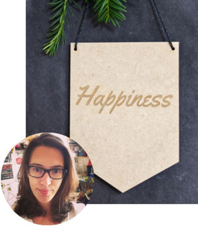 Personalised Wooden Banner & Christmas Baubles by ByPryorArrangement, featured in the PASiNGA curated Christmas artisan gift guide