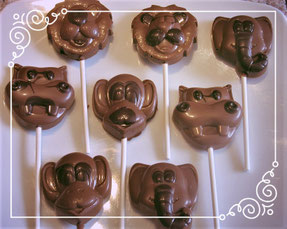 faire ses sucette en chocolat fourrées nutella 