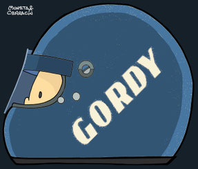 Gordon Johncock by Muneta & Cerracín