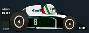 ANDREA de CESARIS by Muneta & Cerracín - Brabham BT56 - BMW L4 turbo