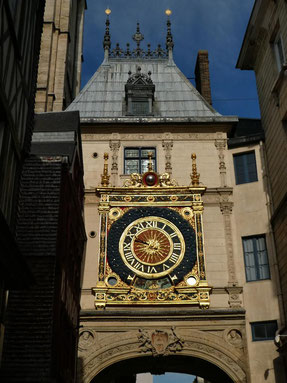 die Straße der fetten Uhr