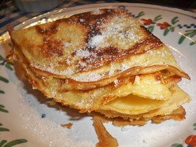 Crêpes à l'ancienne de la Mère Mitraille