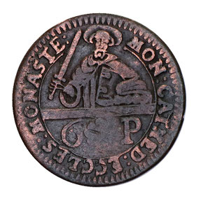 6 Pfennig Münze aus Münster