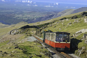 Herrlicher Ausblick auf der Fahrt mit der Snowdon Railway © Crown copyright (2019) Cymru Wales