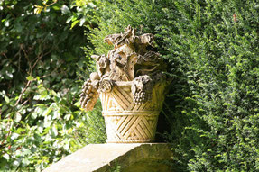 Skulptur im Hidcote Manor Gardens