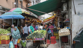 Palermo multi-cultural, Ballarò market