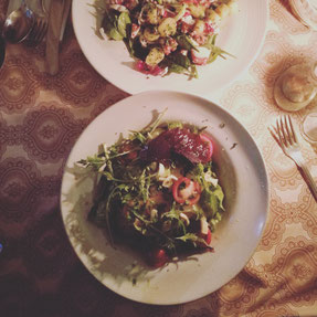 Octopus salad of May am Ufer, best restaurant of Neukölln