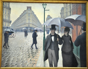 Gustave Caillebotte, Paris Street, Rainy Day, 1877, Art Institute of Chicago