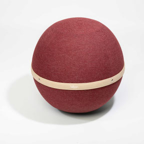 Siège Ballon Bloon Urban rubis ERGOaccessoires.com