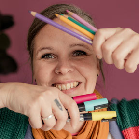 Foto Sandy Thissen Illustratorin Zeichnerin Oberhausen NRW Nordrhein Westfalen Ruhrgebiet DIY Blog Blogger Artist Kinderbuch Spiele Puzzle