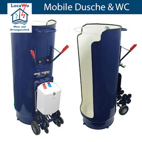 Mobile Dusche oder WC mieten