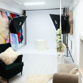 studio for newborn shoot