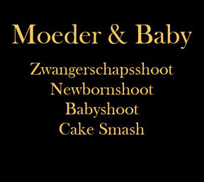 moeder en baby shoot menu