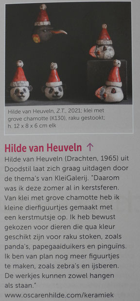 Klei Magazine - Galerij thema "Kerst"