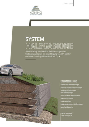System Halbgabione